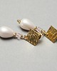 kolczyki pozłacane Kolczyki pozłacane Pearls light rose vol. 4 5