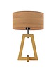 lampy stołowe Drewniana lampka nocna w stylu scandi CLIO ECO z designerskim kloszem z forniru 2