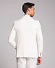 marynarki męskie Marynarka do zestawu lido 01 biały slim fit 2