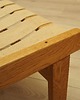 pufy do siedzenia Podnóżek dębowy, duński design, lata 60, produkcja: Dania 9
