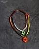 korale Naszyjniki w stylu Boho bajecznie kolorowy Optymistyczny prezent  handmade 1