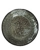 patery i talerze Talerz obiadowy Grey kamionka ciemnozielony 27cm 2