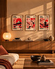 plakaty PLAKAT dekoracyjny, pagoda Yayoi Kusama, sakura poster 4