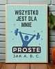 plakaty Plakat PROSTE jak A, B, C 3