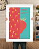 plakaty Truskawka - plakat fine art, giclee 5