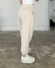 spodnie dresowe damskie Spodnie Cool light mocca melange 3