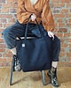 torby na ramię Lazy bag Bukka czarna nubuk wodoodporna 2