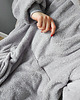 bluza z kapturem damska KOCO-BLUZA I276 SZARA 3