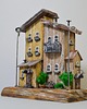 figurki i rzeźby Ręcznie robiony rustykalny drewniany domek 7