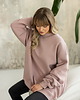 bluza bez kaptura damska Bluza Biggie Brudny Róż 1