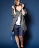 bluza bez kaptura damska Redi-Blouse-BIG Bat Grey 2
