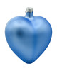 ozdoby choinkowe Bombka choinkowa: Serce matowe: błękitne 1