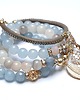 bransoletki z kamieni naturalnych Light pastel colours vol. 14  /23.10.24/  set 2