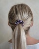 gumki do włosów Gumka jedwabna, scrunchie, frotka cętki w chaosie MINI 1