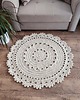 dywany Dywan szydełkowy okrągły ze sznurka bawełnianego 90cm 5