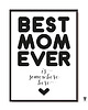 plakaty Plakat BEST MOM EVER is somewhere here, na Dzień Matki  1