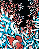 grafiki i ilustracje Rysunek Koralowiec Grafika 32x24cm + biała rama 2