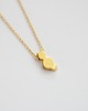 złote naszyjniki 16k Gold Plated Matt Cat Necklace 2