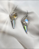 kolczyki swarovski Kolczyki z kolcemi i  kryształem Swarovski 3