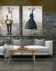 obrazy Komplet dwóch dużych obrazów KOZY- 2 x 70x100cm 2