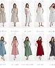 sukienki midi damskie Lniana Sukienka MARIGOLD true gray 8