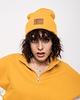 czapki damskie ŻÓŁTA BEANIe 2