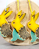 ozdoby wielkanocne Ozdoby wielkanocne - ceramiczne zajączki 7