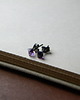 kolczyki wire wrapping kwadratowe ametysty 1