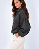 bluza bez kaptura damska Bluza ,,ARIA" Grafit 1