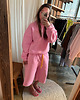 bluza bez kaptura damska Bluza JOHN flamingo 1