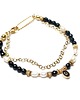 bransoletki z kamieni naturalnych Onyx and pearls /27.11.25/ bransoletka - Szlachetna kolekcja 3
