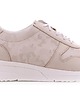 sneakersy damskie Sneakersy skórzane - ecru   (6624) 3