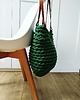 torby na ramię Torba na ramię " Boho Weave Bag" kolor leśny, torba szoperka z podszewką 7