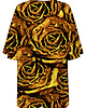 t-shirt damskie DR.CROW T-shirt Damski Oversize Gold Roses 1