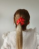 gumki do włosów Satynowa gumka satynowa scrunchie owijka frotka pomarańcz  MIDI 3