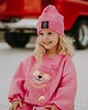 bluzy dla dziewczynki Dres oversize Chloe Teddy 3