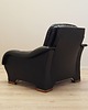 fotele Fotel czarny, włoski design, lata 80, produkcja: Włochy 1