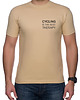 t-shirty męskie Koszulka T-SHIRT. Cycling is the best therapy. dwustronny nadruk 1