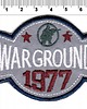 naszywki na ubrania Naszywka naprasowanka WARGROUND termo haft 7,5x5,7cm 1