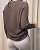swetry damskie  Wiskozowy sweter Marrone 3