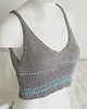 topy damskie Bawełniany crop top 6