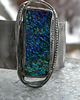 bransoletki wire wrapping Silna opalizacja    - BRANSOLETA MANKIET - CUFF 4