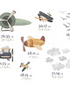 naklejki ścienne do pokoju dziecka Naklejki SKYWARDS I 1