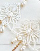 Biżuteria ślubna Kolczyki ślubne z perłami  Lace Me Pure 2 8