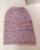 czapki damskie Czapka różowa beanie czapka PINK MELANGE 7