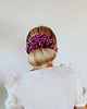 gumki do włosów Scrunchie do włosów, gumka do włosów, frotka z wiskozy Panterka candy XXL 1