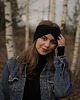 opaski do włosów Zielona opaska z alpaki ALPACZINA 3