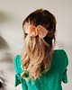 spinki i klamry do włosów Scrunchie spinka klamra jedwabna brzoskwiniowa rosa 3