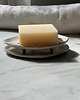 mydelniczki Ceramiczna Mydelniczka Owalna z Odpływem Pearl White 3