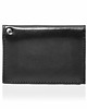 portfele męskie Eleganckie czarne etui skórzane na kluczyk samochodowy belveder BK72 3